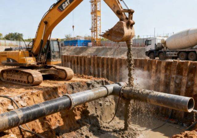 平乐注浆管应用于建筑工程与结构维修领域